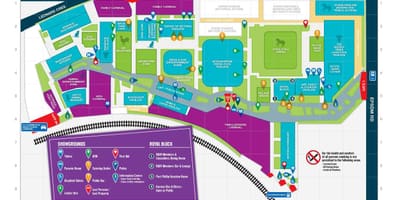 Carte de le Musée de Melbourne
