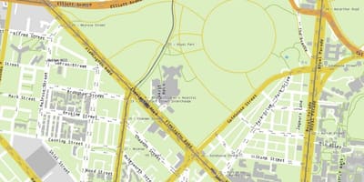 Carte de Royal children's hospital de Melbourne